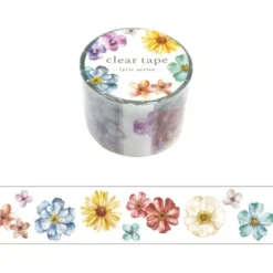 Mind Wave | Lyric Series Flower Bloom Clear PET Tape