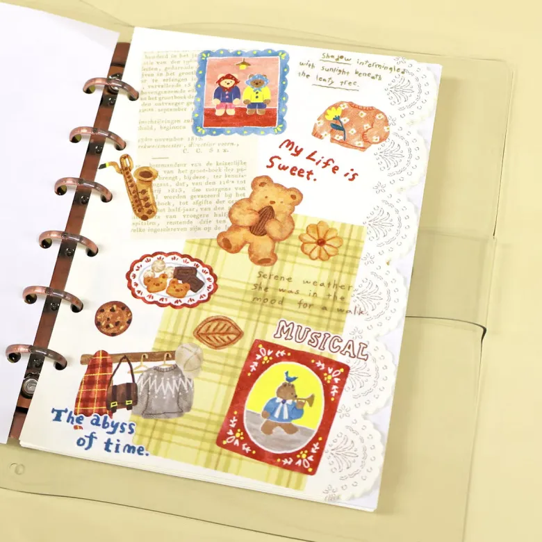 Mind Wave | Pegatinas Cookie Hour Bear Cookie