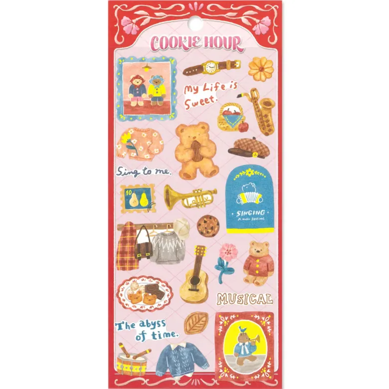 Mind Wave | Pegatinas Cookie Hour Bear Cookie