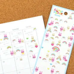 Mind Wave | Pegatinas Cutie Happy Rainbow Rabbit