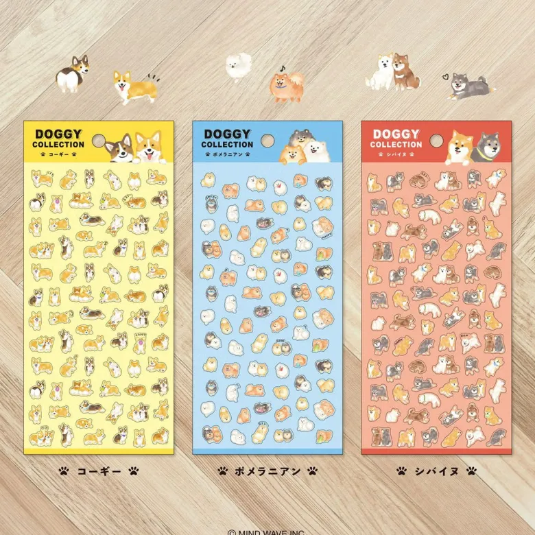 Mind Wave | Pegatinas Doggy Collection Corgi