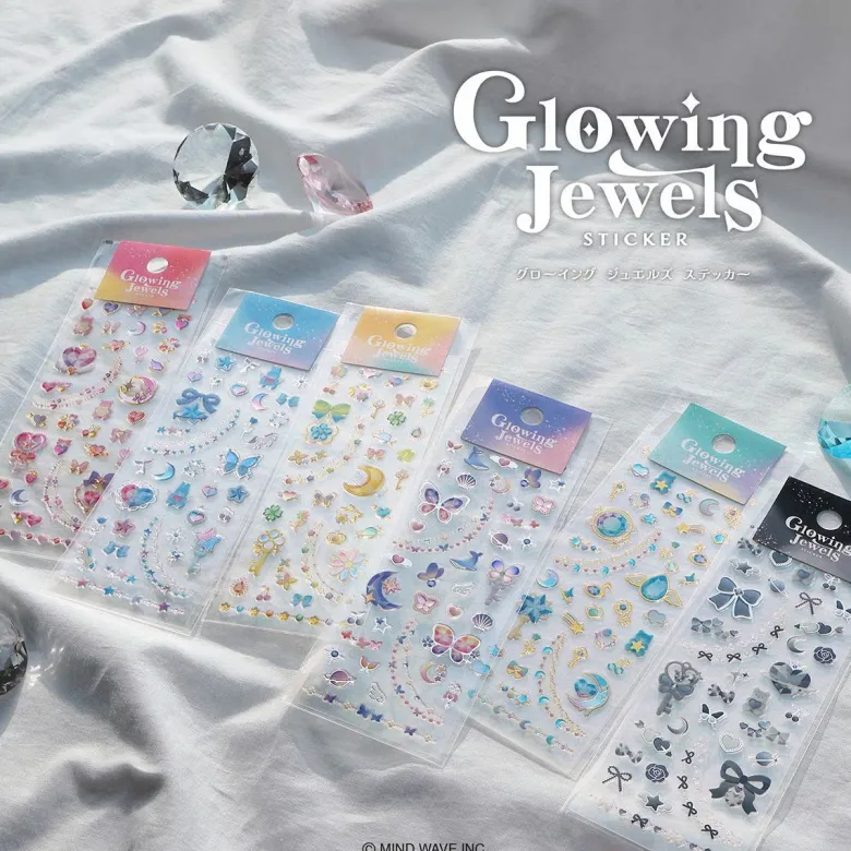 Mind Wave | Pegatinas Glowing Jewels Lovely