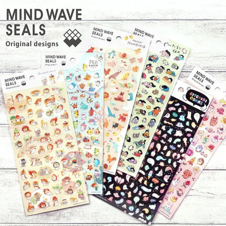 Mind Wave | Pegatinas Okaburineko