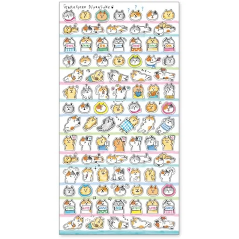Mind Wave | Pegatinas Puchi Puchi Nyansuke Day
