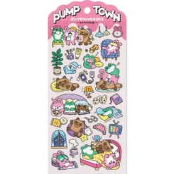 Mind Wave | Pegatinas Pump Town Sleepy Trio
