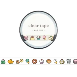 Mind Wave | Pop Icon Sweets Slim Clear Tape
