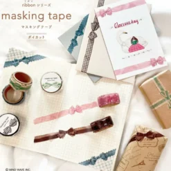 Mind Wave | Ribbon Die-Cut Gingham Check Gray Washi Tape