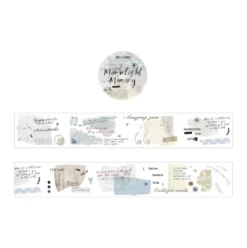 Mo Card | Collage Language PET Tape Moonlight Memories