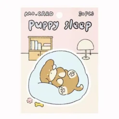 Mo Card | Notas Adhesivas Dog Club Puppy Sleep
