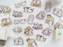 Mo Card | Pegatinas Pet Handbook Happy Dog