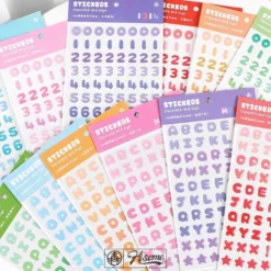 Mo Card | Pegatinas Secret Jelly Numbers Strawberry