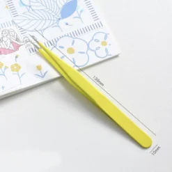 Mo Card | Pinzas Metálicas Rectas Amarillo