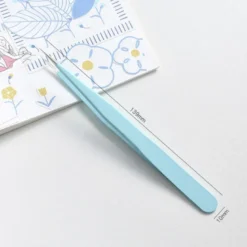 Mo Card | Pinzas Metálicas Rectas Baby Blue