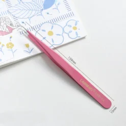 Mo Card | Pinzas Metálicas Rectas Rosa Oscuro