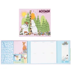 Moomin | Set de Notas Adhesivas con Planificador Semanal Moomin