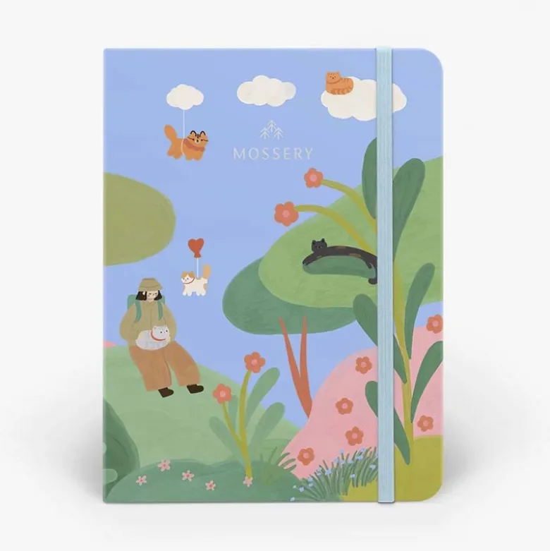 Mossery | Cuaderno Sketchbook A5 Cloud Cats (Papel 260gr)