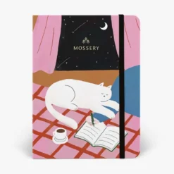 Mossery | Cuaderno Threadbound A5 Comfort Cat (Puntos)