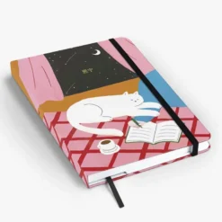 Mossery | Cuaderno Threadbound A5 Comfort Cat (Puntos)