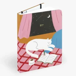Mossery | Cuaderno Threadbound A5 Comfort Cat (Puntos)