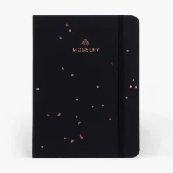 Mossery | Cuaderno Threadbound A5 Black Speckle (Puntos)