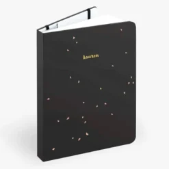 Mossery | Cuaderno Threadbound A5 Black Speckle (Puntos)