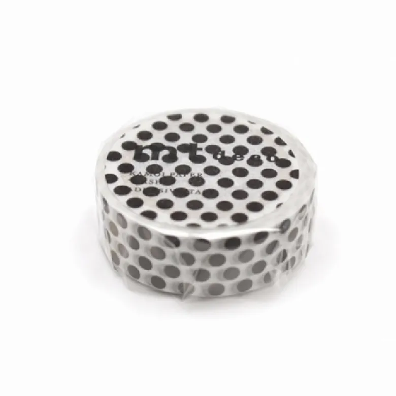MT Masking Tape | Dot Black Washi Tape