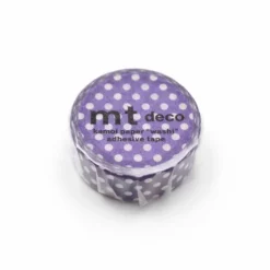 MT Masking Tape | Dot Deep Purple Washi Tape