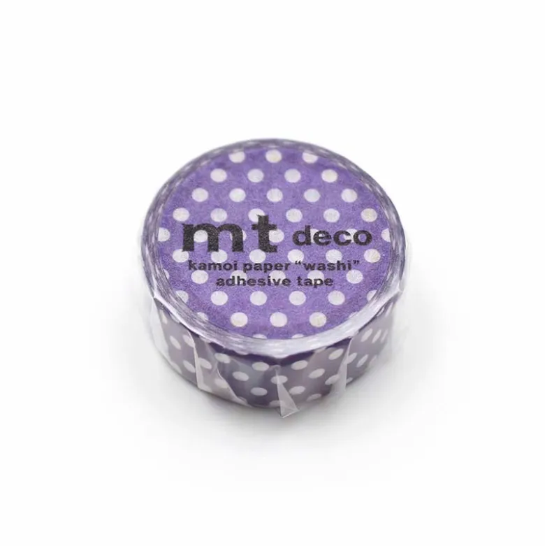 MT Masking Tape | Dot Deep Purple Washi Tape