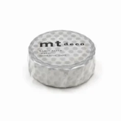 MT Masking Tape | Dot Silver Washi Tape