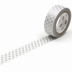 MT Masking Tape | Dot Silver Washi Tape