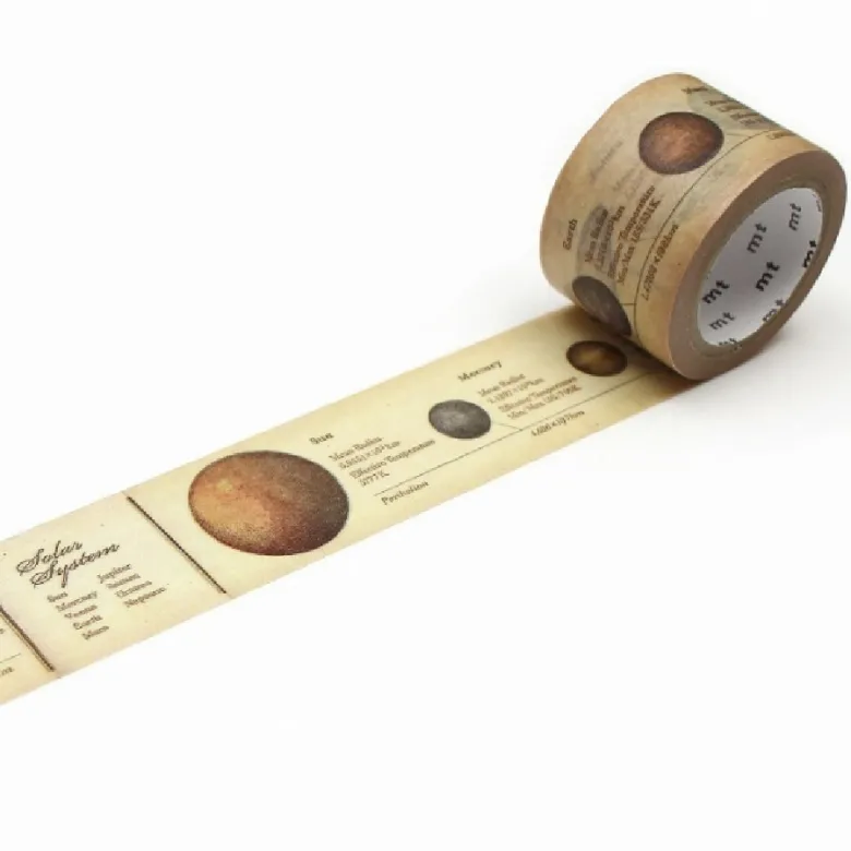 MT Masking Tape | Encyclopedia Solar System Washi Tape