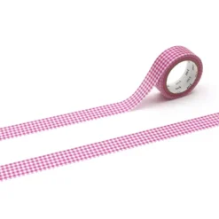 MT Masking Tape | Gingham Check Pink Washi Tape