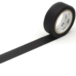 MT Masking Tape | Matte Black Washi Tape