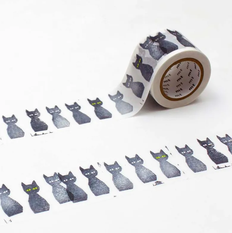 MT Masking Tape | Mina Perhonen Kuro-Neko Washi Tape