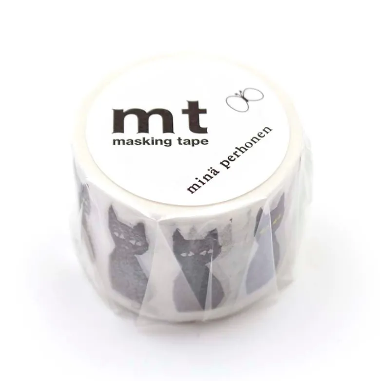 MT Masking Tape | Mina Perhonen Kuro-Neko Washi Tape
