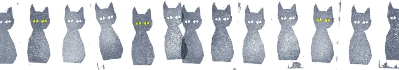 MT Masking Tape | Mina Perhonen Kuro-Neko Washi Tape