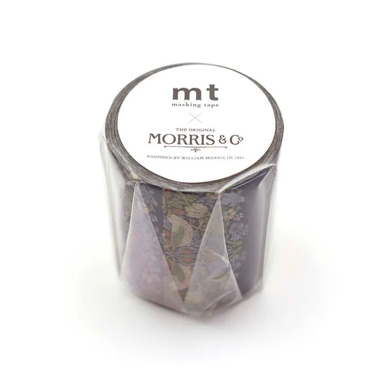 MT Masking Tape | Morris & Co. Strawberry Thief Indigo Mineral Washi Tape
