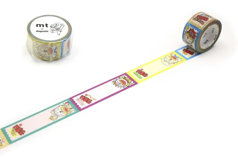 MT Masking Tape | MT x Dagashi Yakin Umai-bo Memo Washi Tape