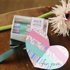 MT Masking Tape | Set de 5 Washi Tapes Colores Bright