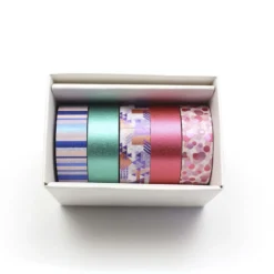 MT Masking Tape | Set de 5 Washi Tapes Colores Bright