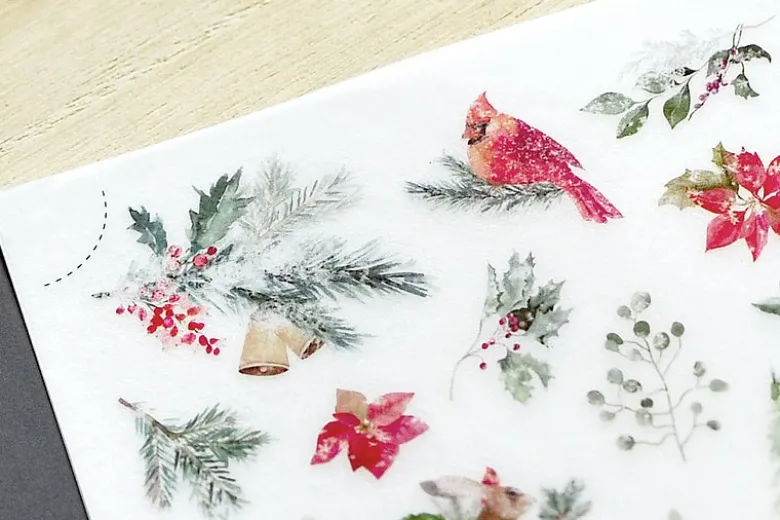 MU LifeStyle | Pegatinas Transferibles 1019 Santa Clausenwood
