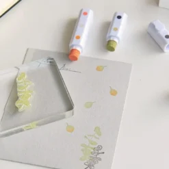 MU LifeStyle | Set de Tinta para Sellos Ink Pen 09 Log Cabin