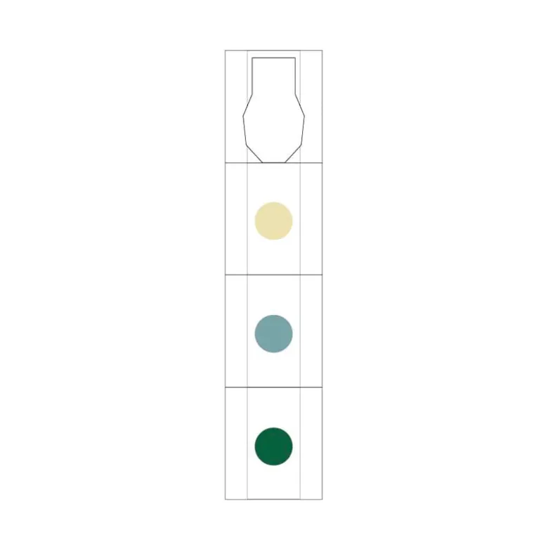 MU LifeStyle | Set de Tinta para Sellos Ink Pen 11 Reed Lakeside Hue