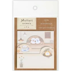 NB CO | Notas Adhesivas Multi Mattari Animals Cafe Shimanenaga