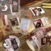 Note For | Pegatinas en Rollo Filmography PET Red Curtain