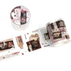 Note For | Pegatinas en Rollo Filmography PET Red Curtain