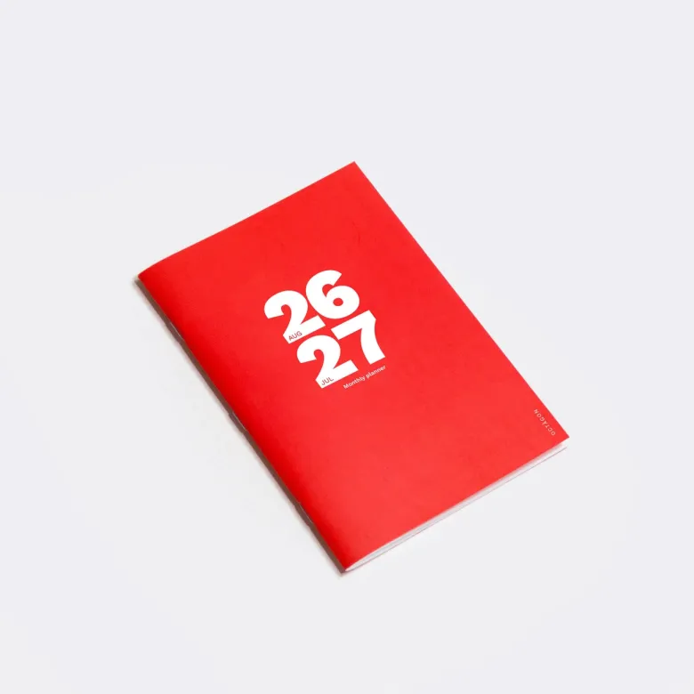 Octagon | Agenda Small Monthly Planner A5 2026-2027 (Mensual)