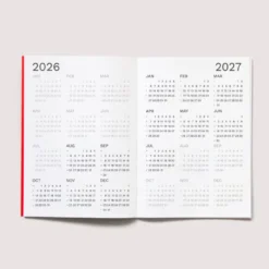 Octagon | Agenda Small Monthly Planner A5 2026-2027 (Mensual)
