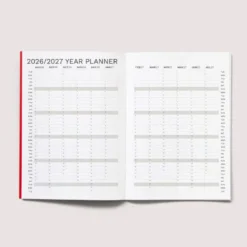 Octagon | Agenda Small Monthly Planner A5 2026-2027 (Mensual)