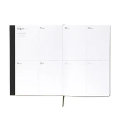 Octagon | Agenda Weekly Planner A5 Black 2026-2027 (Semanal)